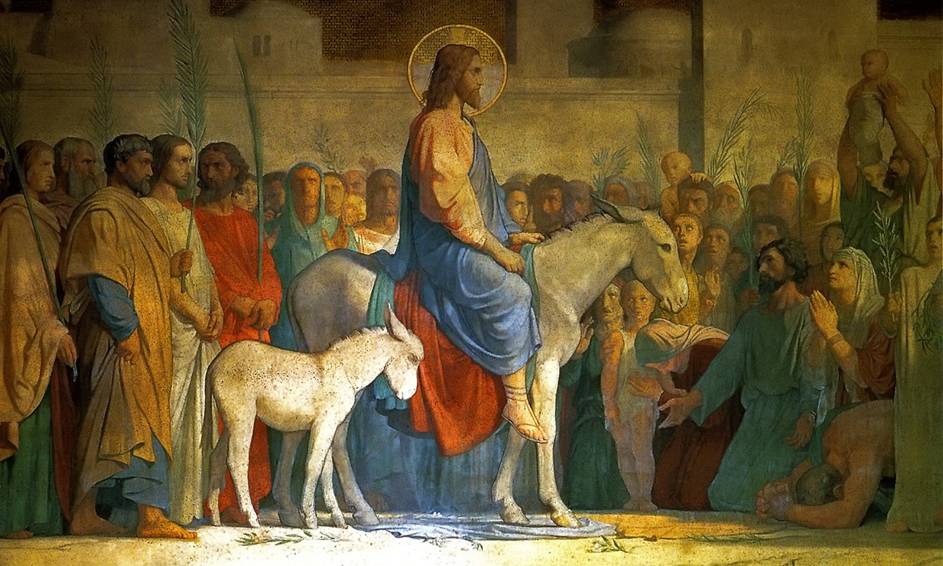 Entrée du Christ dans Jérusalem par Hippolyte Flandrin