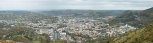 Lourdes vue du Béout