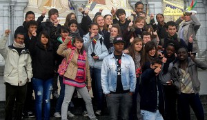 Jeunes au Frat à Lourdes - 2012