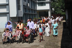 défilé indépendance handicapé inde