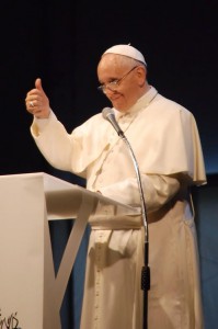 pape françois au JAJ