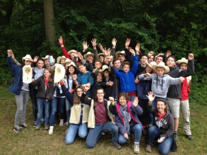 Le groupe des jeunes Français de Düsserldorf
